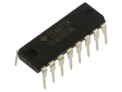 2X ULQ2003AN IC: driver darlington,Transistor-Array DIP16 0,5A 50V Ch: 7 TEXAS I
