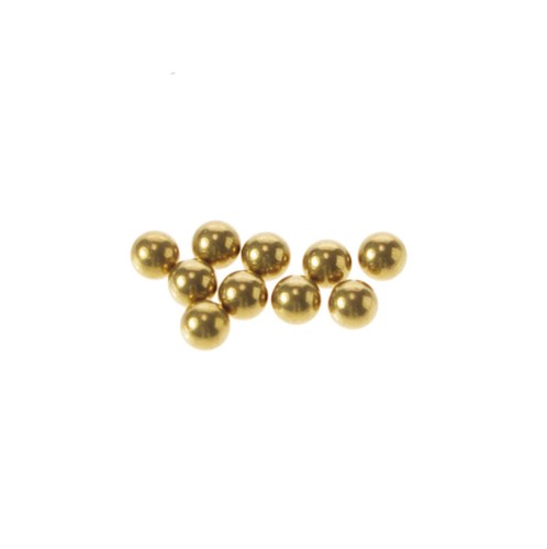 10 PIEZAS bola de cobre sólido material de latón 8 mm de diámetro H62 - Imagen 3 de 4