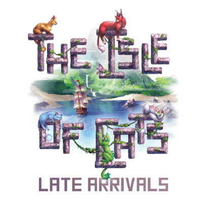 Die Insel der Katzen Erweiterung: Late Arrivals Brettspiel - Brandneu Versiegelt