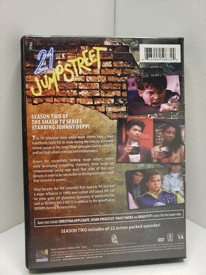 【DVD】DRAMATIC-J DVD-BOX Ⅰ + Ⅱ【303950】 VTG 1987 21 Jump Street Season 2 Complete 4 DVD Set TV Drama