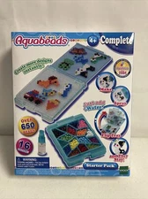 Aquabeads Starter Pack Over 650 Beads - NEW In Damaged Box