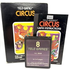 Atari 2600 Circus Sears Tele-Games Complete i...