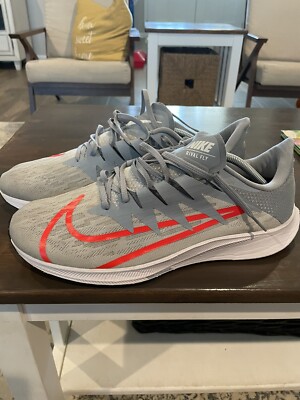 Sz 12 - Nike Zoom Rival Fly Pure Platinum Crimson Off White  display picture 3