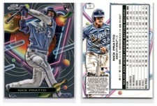 2023 Topps Cosmic Chrome Baseball Nick Pratto Base Rookie #17 Kansas City Royals