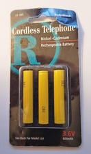 Vintage Radio Shack Cordless Telephone 3.6v Ni-Cad Rechargeable Battery 23-295