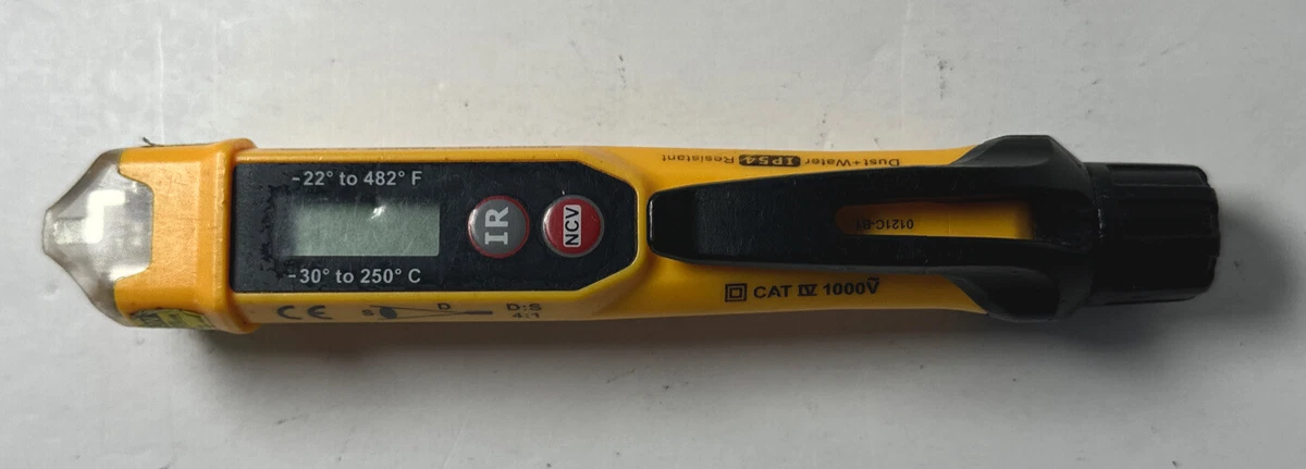 Ncvt 41r cheap voltage tester thermometer