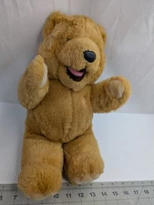 Mighty Star Neo Bear Plush Brown 24K Polar Puff Stuffed Animal Toy