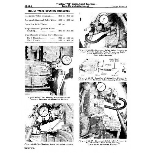 JOHN DEERE 70, 720 & 730 (GAS) TRACTOR TECHNICAL SERVICE MANUAL PDF ON USB - Picture 5 of 5
