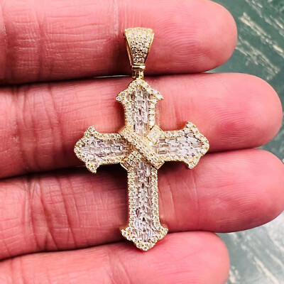 Lynx Kohls Mens Cross Necklace LYNX Men's Black Ion Plated