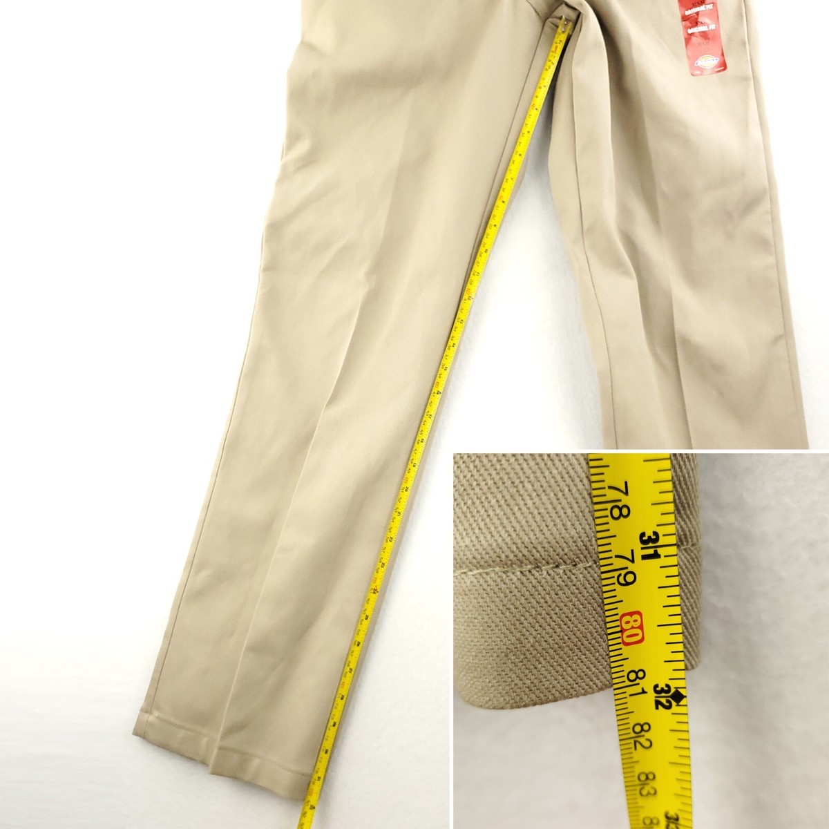 Dickies 874 Work Pants Flex Original Fit Khaki Beige Men's