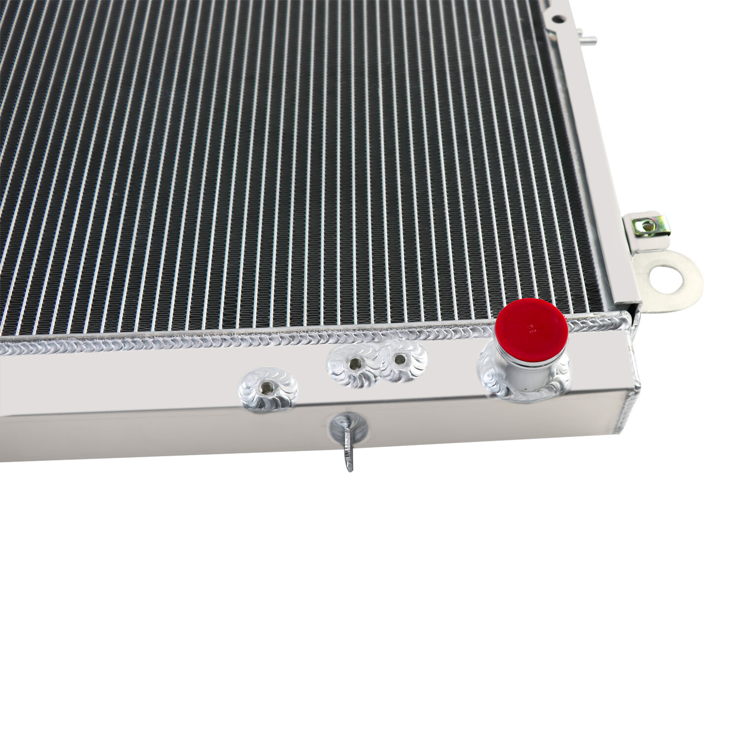 ASI 4 Row Aluminum Radiator For Toyota Landcruiser Lexus LX470 4.7L 1998-2007