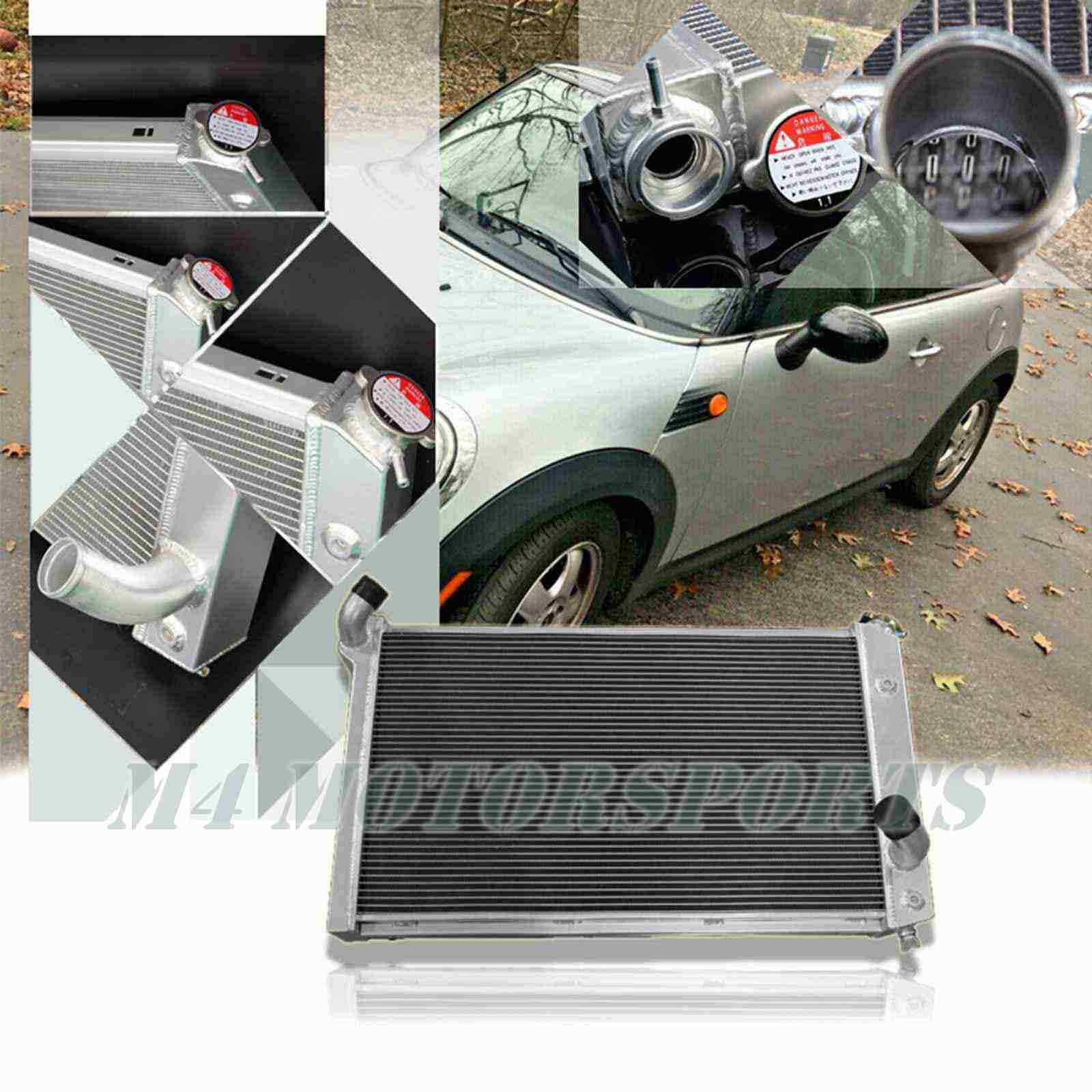 Aluminum 3 Row Radiator For 1973-1976 Chevy Corvette Base Stingray 5.7L ...