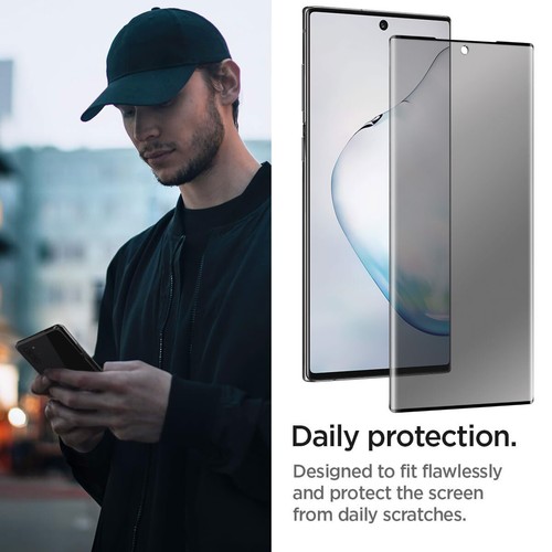 Protector Pantalla Privacidad Cristal Templado para Samsung Galaxy Note10/Note10 Plus 5G - Imagen 8 de 17