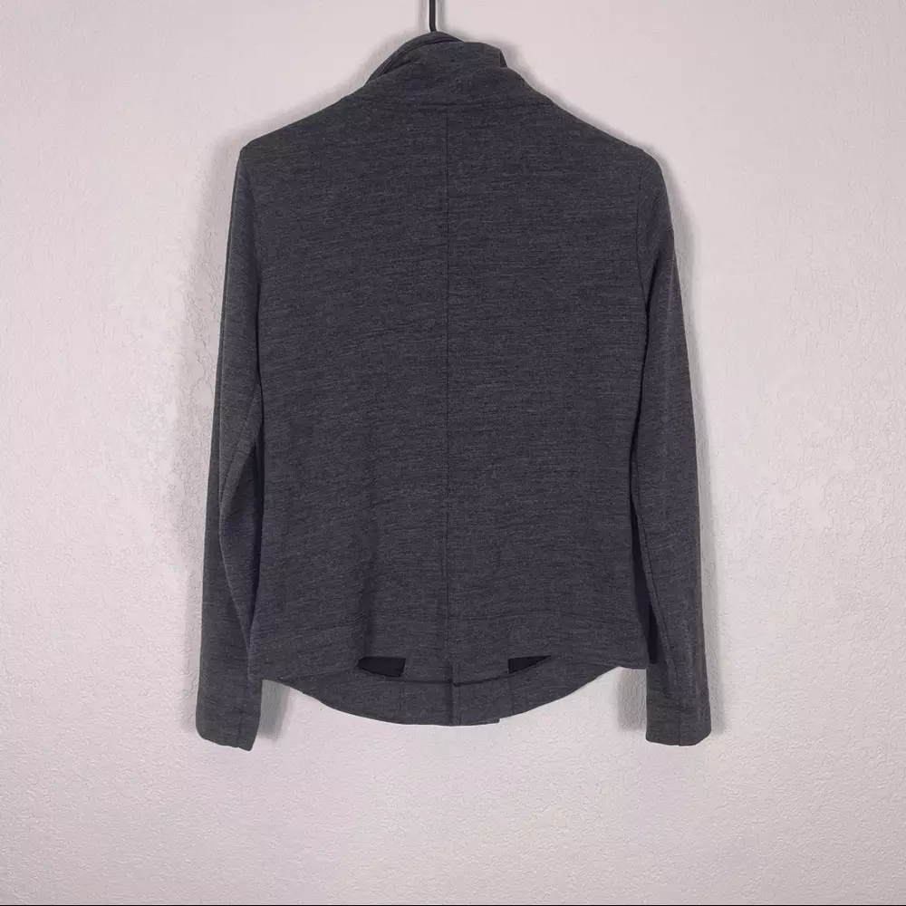 smartwool merino wool asymmetrical front jacket