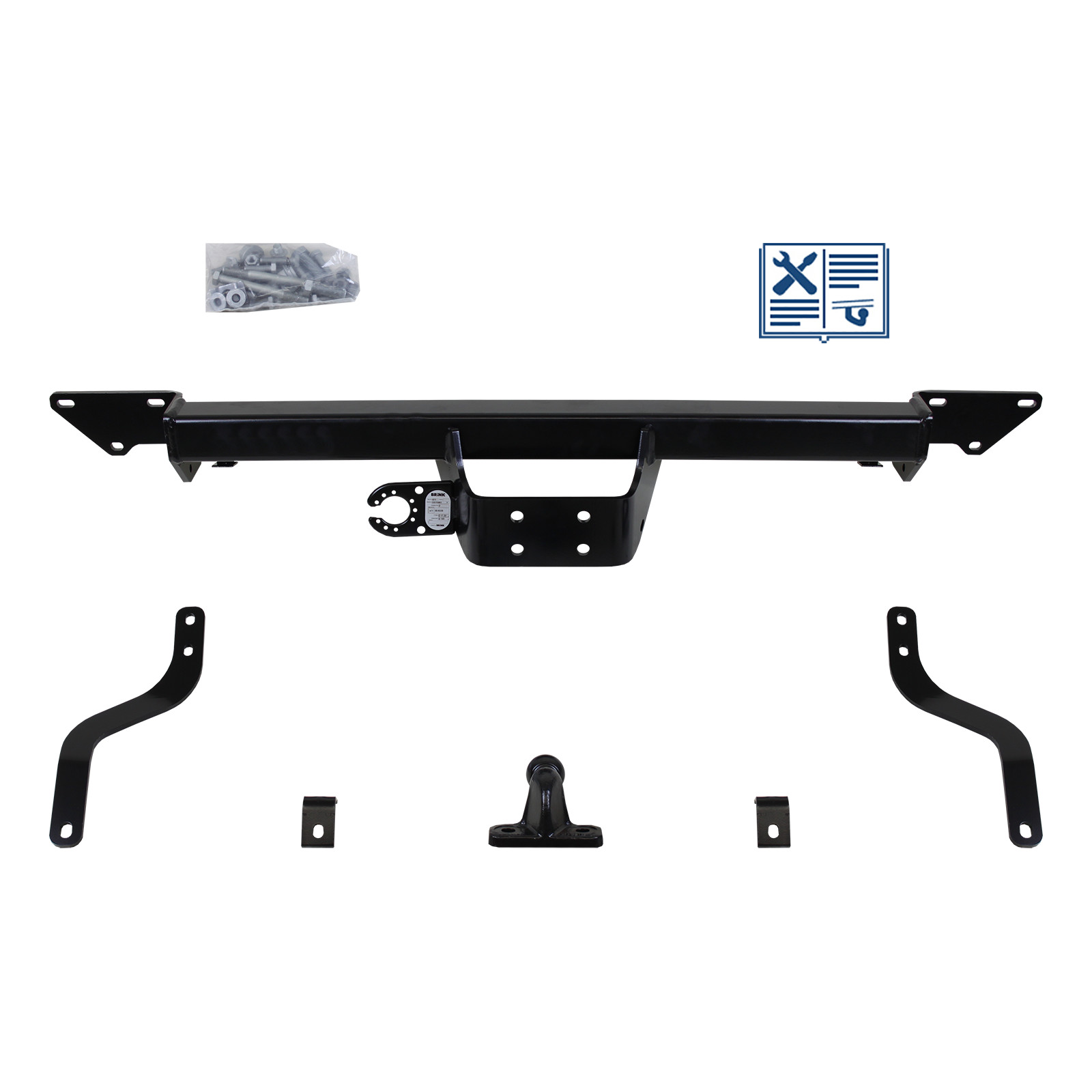 Attelage Fiat Ducato Pritsche 2006-2011 Brink avec rotule démontable par outil