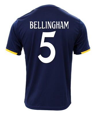 Icon Sports Adult Real Madrid Fan Jersey S/Sleeve Bellingham 5