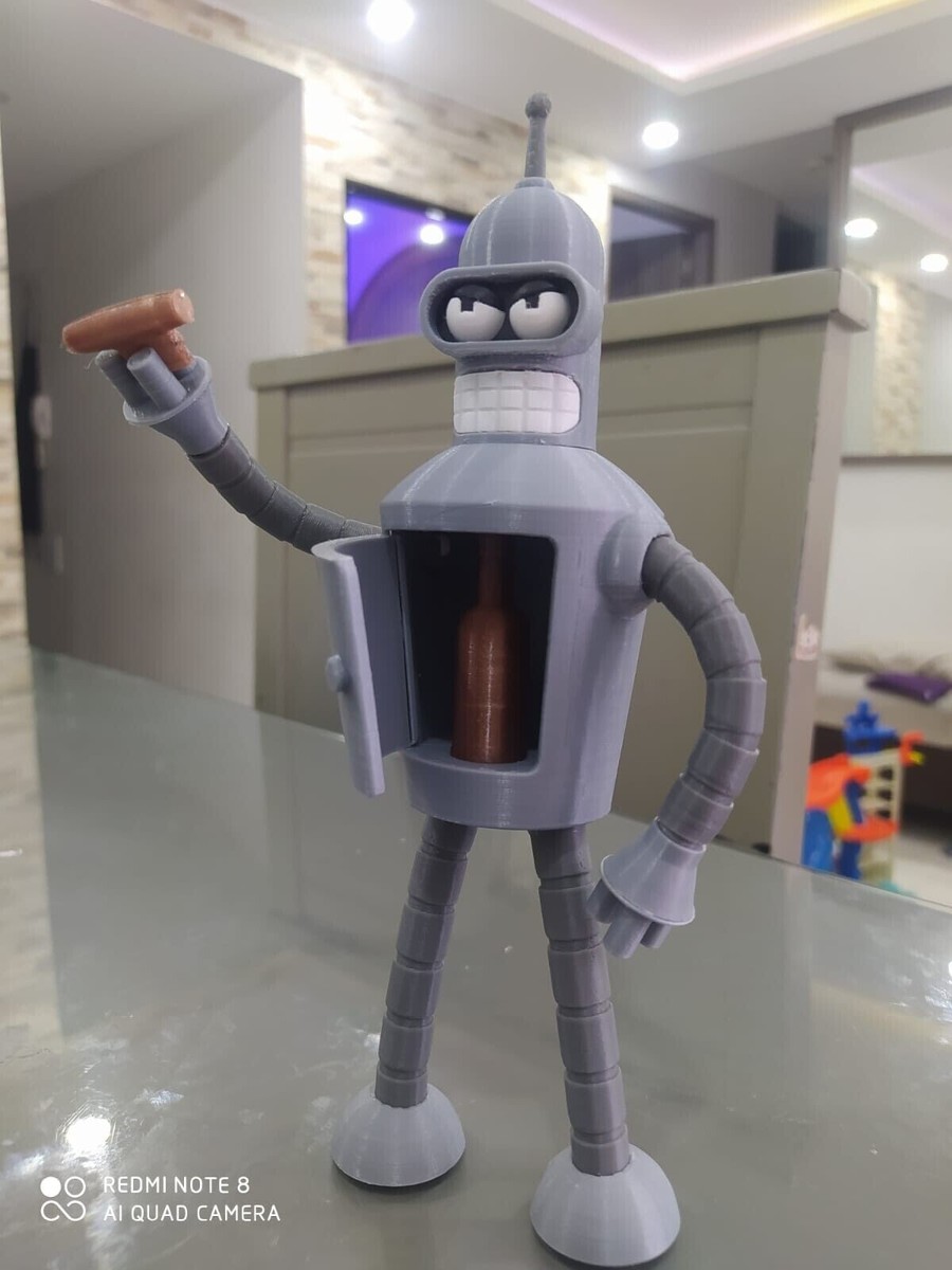 FUTURAMA ロボット アクショントイ BENDER ＆ NIBBLER Futurama Robot Action Toy New Bender and Nibbler Wind-Up