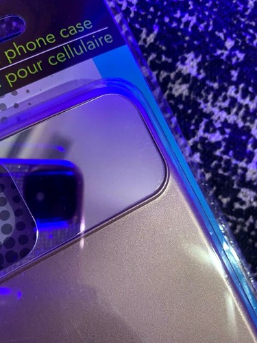 Funda de plástico con espejo retrovisor rosa perla para teléfono celular iPhone 11 maquillaje - Imagen 4 de 4