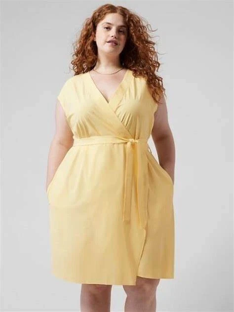 Plus size white wrap dress sale
