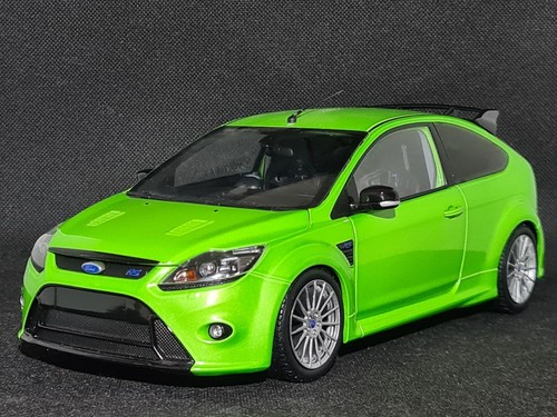 Ford Focus RS 2010 Green Minichamps 1/18 (No Autoart Kyosho Otto Norev Spark BBR - Imagen 9 de 24