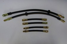  6 x Bremsschlauch / Bremsschläuche vorne und hinten für VW Corrado