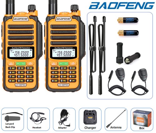 1/2Pcs Baofeng UV98 Pro V/UHF Walkie Talkie Dual-Band Ham Handheld Two-way Radio - Zdjęcie 54 z 62