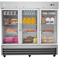 Koolmore RIR-3D-GD Reach-In Refrigerator