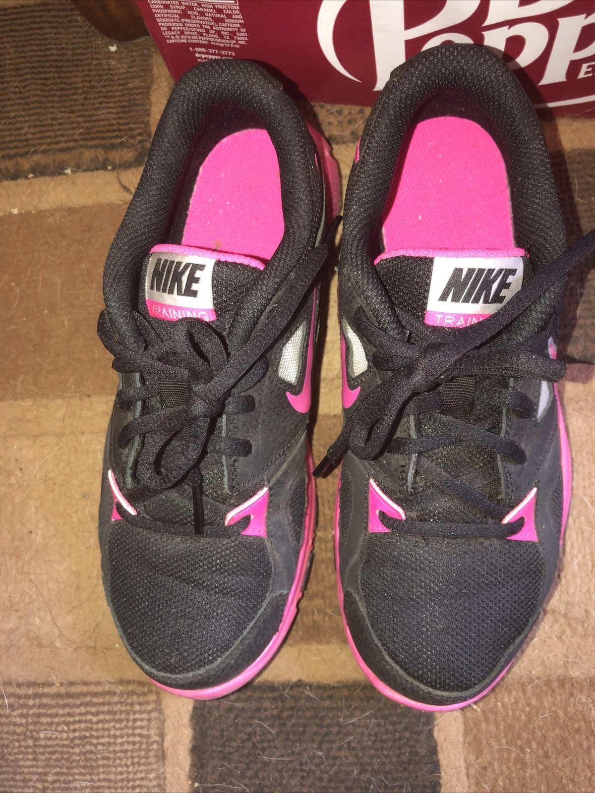 baskets nike flex supreme trainer T2 fille taille 4Y (598873 001) doucement utilisées