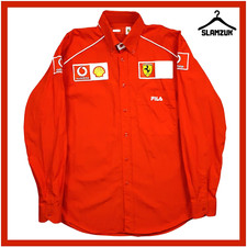 Ferrari Formula 1 Shirt Fila Medium 50" F1 Formula One Maglietta 2004 2005 P4