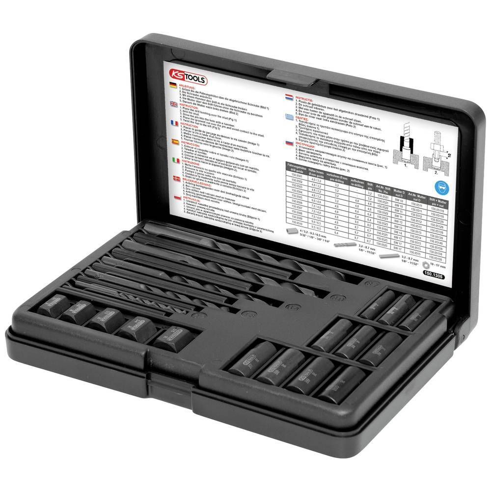 KS Tools 150.1305 Kit estrattore