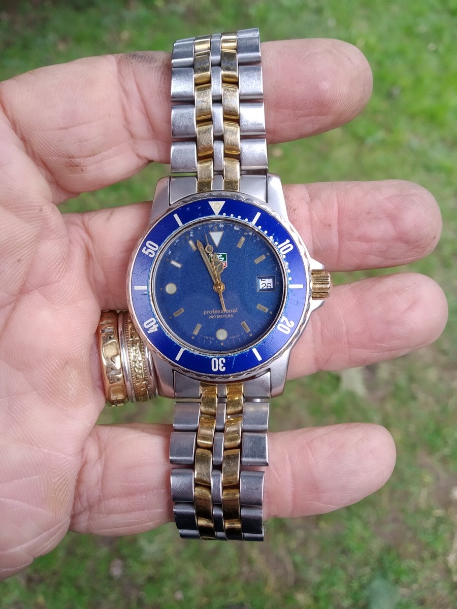 Tag Heuer 1500 Professional 200 meters WD1223-G-2 Quartz Tag Heuer 1500 Professional 200 meters WD1223-G-2 Quartz