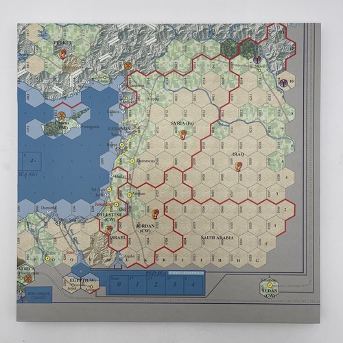 ADG World in Flames & Patton East Europe Collector's Edition Hard Mounted Map - Picture 7 of 7