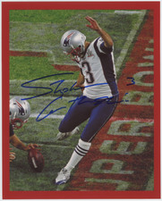 Stephen Gostkowski NFL Autographed Signed 8x10 Photo AMCo COA 24826