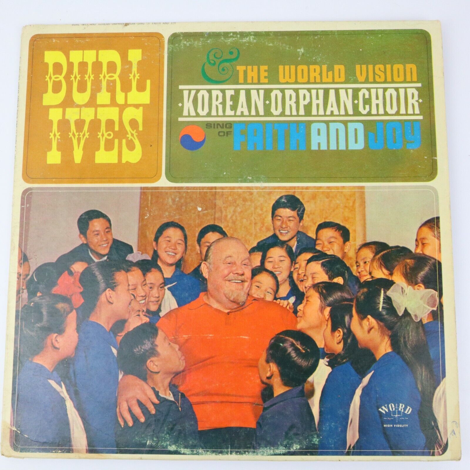 3 The World Vision KOREAN ORPHAN CHOIR On Tour Burl Ives Ralph