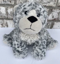 Warmies Stuffed Snow Leopard Plush Weighted Animal Microwaveable HeatedSoothing