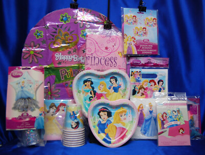 Snow White Jasmine Aurora # 13 Plate Napkin Centerpiece Balloon Lootbag Deco