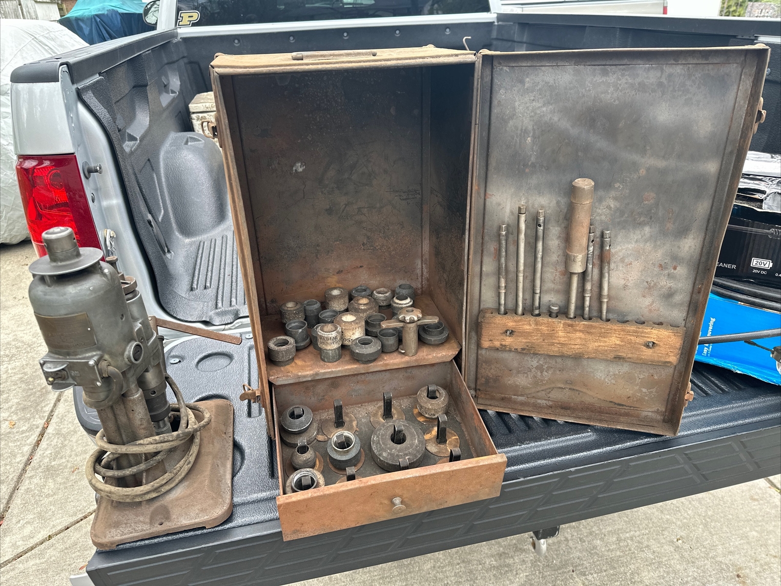 Hall Valve Seat Grinder Vintage Model EJ With Case eBay