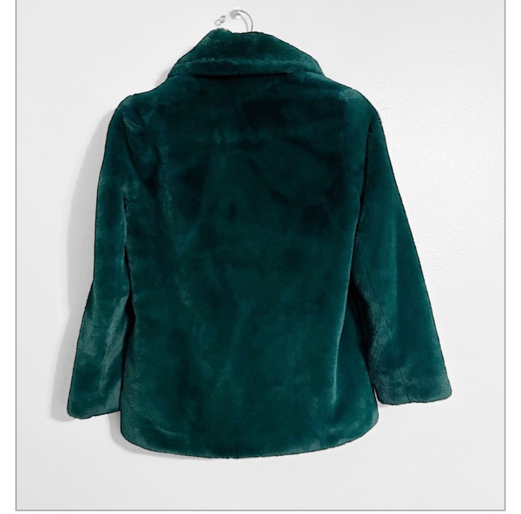 Banana Republic New! Rare Faux Fur Coat image 3