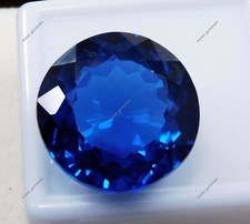 21.20 Ct Extremely Rare Blue Sapphire Round Natural Certified Loose Gemstone