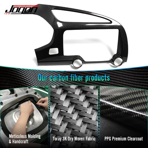 Carbon AC Air Vent GPS Panel Trim Cover For C7 Corvette Z51 ZR1 Z06 2014 2015-19 - Picture 6 of 9