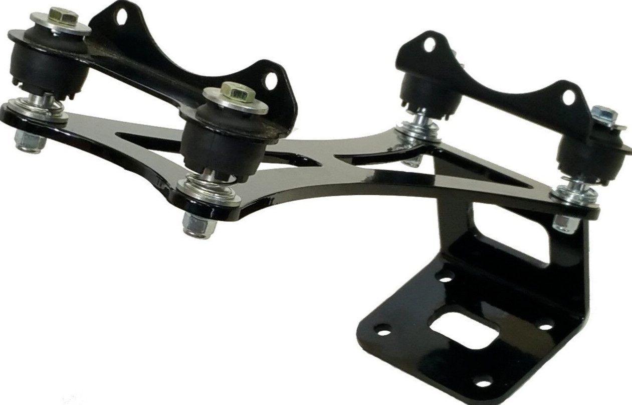 Mount Bracket & Vibration Isolator Upgrade Viair 444 Or 480 Black