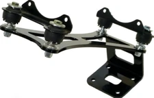 Air Compressor Mount Bracket & Vibration Isolator Upgrade Viair 444 or 480 Black