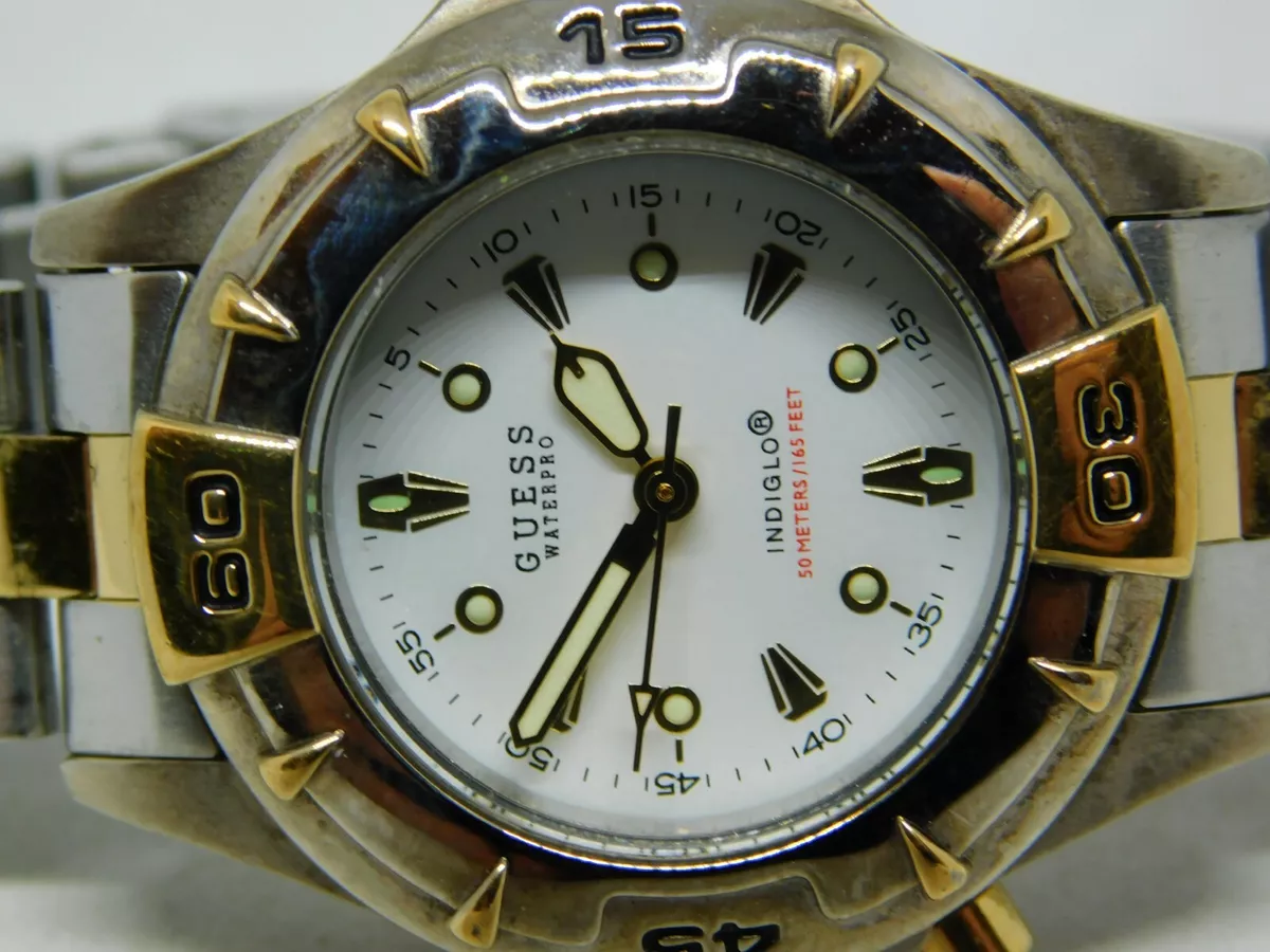 Guess waterpro 50 meters deals 165 feet water resistant