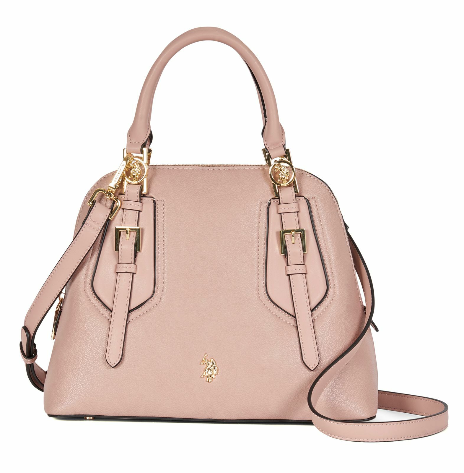 EE. UU. POLO ASSN. Bolso de hombro Forest Bugatti rosa