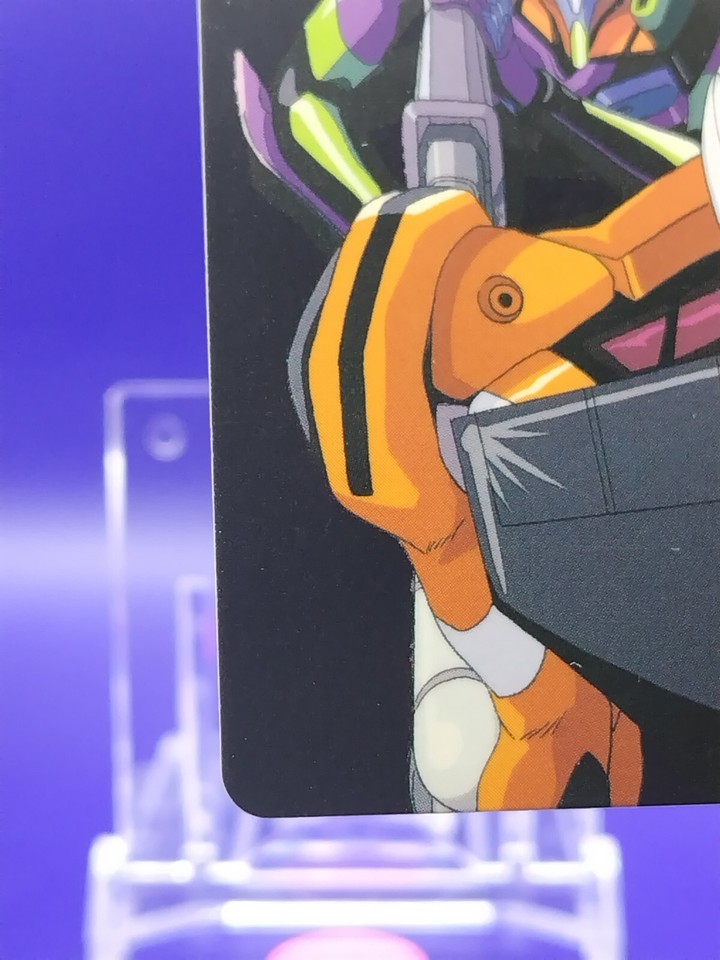 EVA-01 & EVA-00 Evangelion Card 1996 First Edition No.28 Japanese ...
