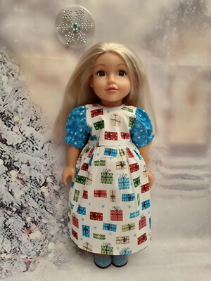 Weihnachtsfeier Outfit - passt American Girl Our Generation 18 Zoll Puppenkleidung