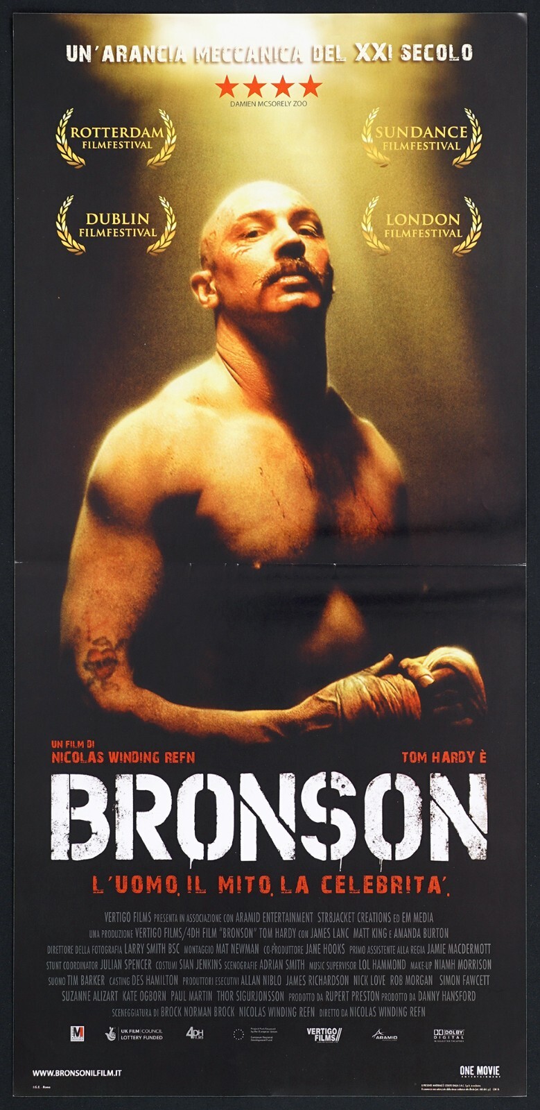 Locandina originale film Bronson (2008)