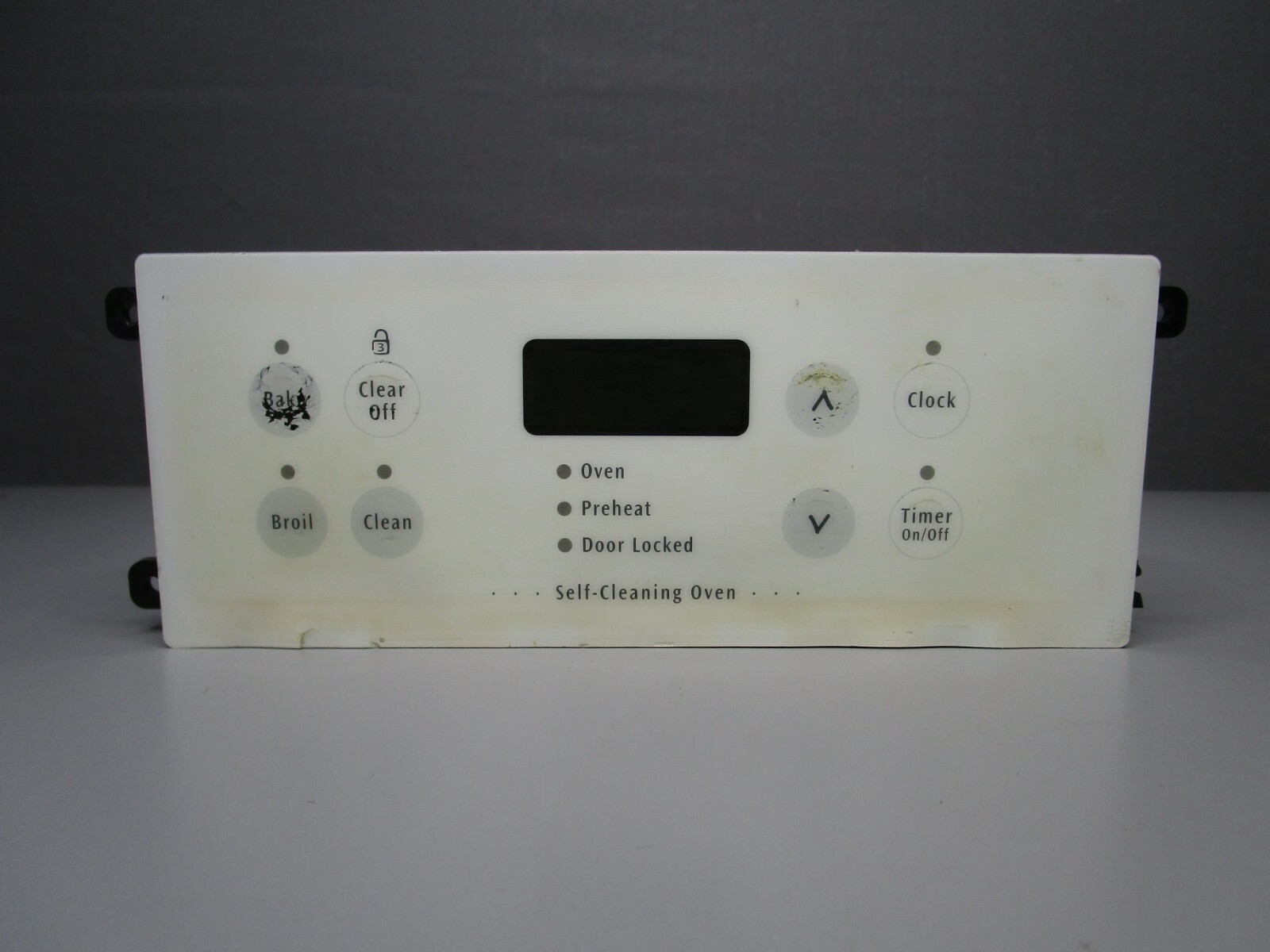 A1 Frigidaire Gas Range Oven Control Board w/ Faded White Overlay