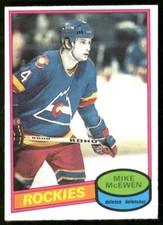 1980-81 Topps - Mike McEwen #185
