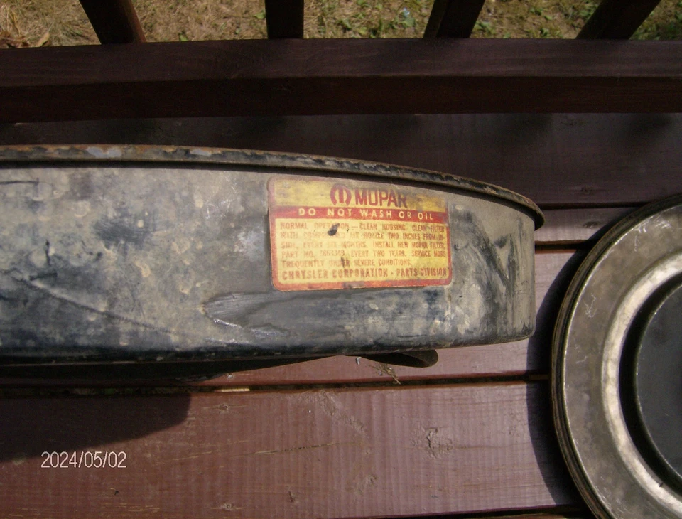 Mopar 1971 383- 2BBL Air Cleaner 71 Dodge Challenger Barracuda Fury Polara 360 - Image 4 of 4